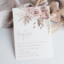 Search for dusty pink christening invitations Floral