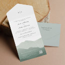 Search for mountain range wedding invitations Mountains
