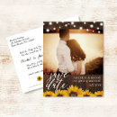 Search for sunflower save the date postcards Modern