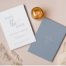 Search for dusty blue save the dates Couple