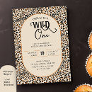 Search for cheetah 1st birthday invitations Girl