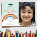 Search for preschool invitations Rainbow