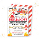 Search for fire birthday invitations Fire truck party