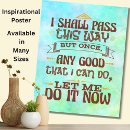 Search for shall pass posters Inspirational