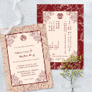 Search for bilingual wedding invitations Double happiness