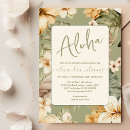 Search for aloha baby invitations Watercolor