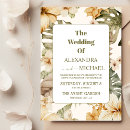 Search for tropical greenery wedding invitations Exotic