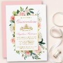 Search for watercolor quinceanera invitations Modern