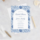 Search for something blue invitations Watercolor