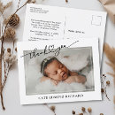 Search for baby birth postcards Baby shower thank you