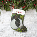 Search for rabbit christmas stockings Bunny