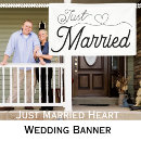 Search for just married banners Couple