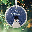 Search for snowman christmas tree decorations snowflake