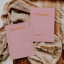 Search for welcome note for guests wedding stationery For her
