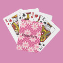 Search for pink playing cards modern