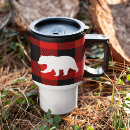 Search for white bear mugs Plaid