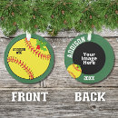 Search for cute softball christmas tree decorations Sports