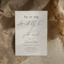 Search for he or she invitations Stylish