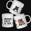 Search for tea and books mugs Book lover