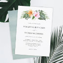 Search for tropical paradise invitations Elegant