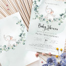 Search for boho elephant baby shower invitations Greenery