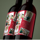 Search for red photo wine labels Modern