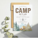 Search for hike birthday invitations Forest