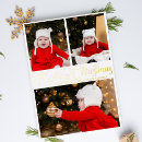 Search for gold script christmas cards Chic