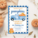 Search for twin pumpkin invitations Watercolor