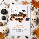 Search for orange and black birthday invitations Spider