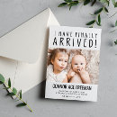 Search for funny birth announcement cards Modern