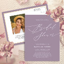 Search for mauve bridal shower invitations Minimalist
