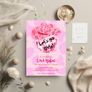 Search for disco bridal shower invitations Floral
