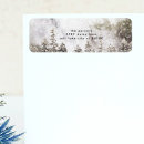 Search for snow scene return address labels Holidayz18