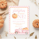 Search for pumpkin truck invitations Our little pumpkin