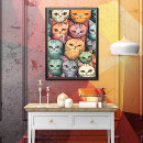Search for cat posters pattern