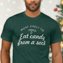 Search for mistletoe tshirts Most likely to