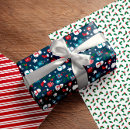 Search for dark christmas wrapping paper Holly