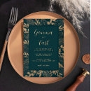 Search for gold leaf wedding invitations Vintage