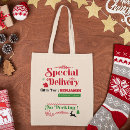 Search for delivery bags North pole