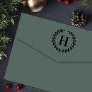 Search for christmas wreath rubber stamps Leaves