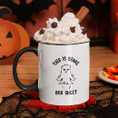 Search for black and white ghost mugs Modern