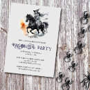 Search for witch halloween invitations Purple
