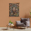 Search for forest tapestries Owl