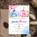 Search for pink and blue pumpkin Fall gender reveal