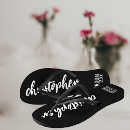 Search for bridal flipflops Groom