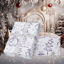 Search for purple snowman wrapping paper Winter