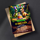 Search for tyrannosaurus rex invitations colourful