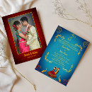 Search for peacock indian wedding invitations Hindu