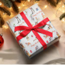 Search for dog christmas wrapping paper Golden retriever